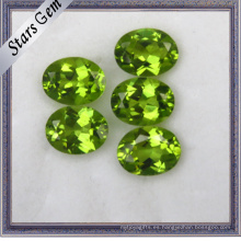 Shine Forma Oval Peridoto Natural Piedras